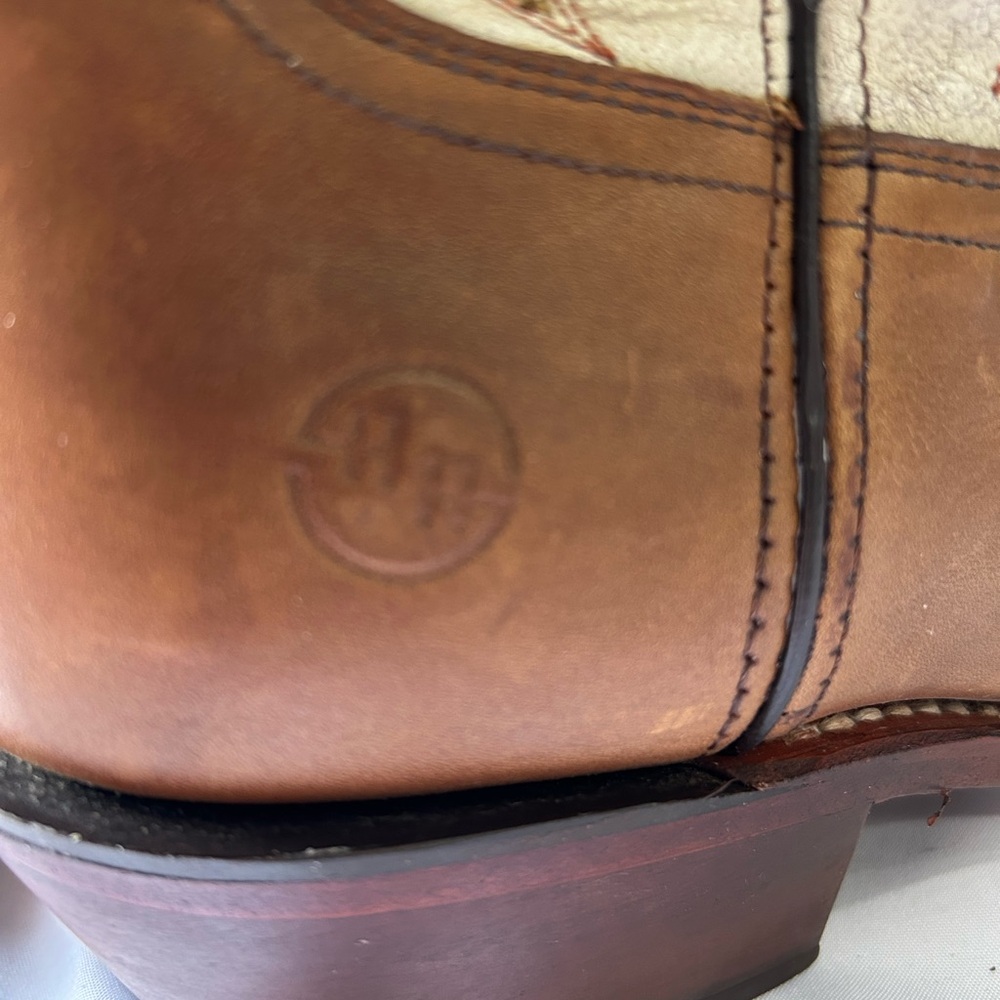 Double H Men’s Leather Western Boots . Made in Mexico Size 12 - Picture 6 of 10